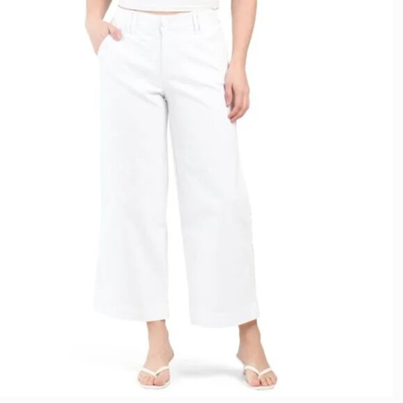 Democracy  "Ab"solution Itty Bitty Bootcut White Jeans SZ 12 B1024KAOWXX - Picture 11 of 11